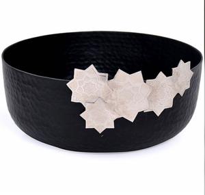 Cuenco de hierro de diseño fantástico con soporte de metal, forma redonda, tamaño personalizado, aperitivos, fechas, cuenco para uso doméstico en hoteles - Product Image 4