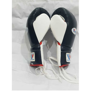 Gants de boxe à lacets avec coussin intérieur souple, protection en mousse multicouche et paume respirante pour les longues sessions - Product Image 3