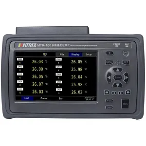 Registrador de Datos Ambientales Portátil de 10 Canales MATRIX MTR-100, Grabación Triple de Alta Velocidad, Datos de Temperatura de -200 a 1820, Precisión de 0.01 - Product Image 4