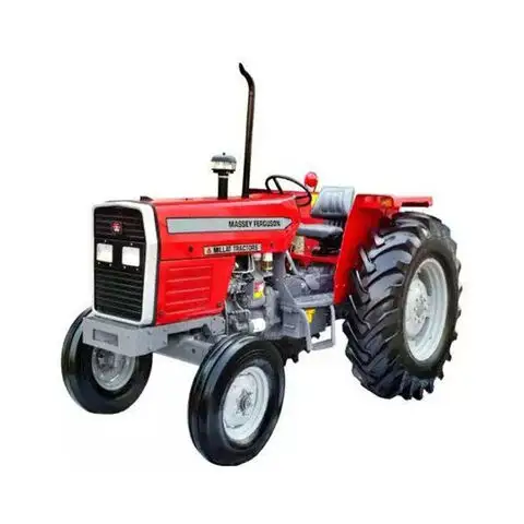 รถแทรคเตอร์สำหรับการเกษตร4WD MF รถแทรกเตอร์มือสองอุปกรณ์ในฟาร์ม