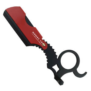 Rasoir de barbier pour homme de haute qualité pour un rasage de près et une coupe de barbe précise, rasoir à doigt de qualité salon pour le soin du cou - Product Image 1