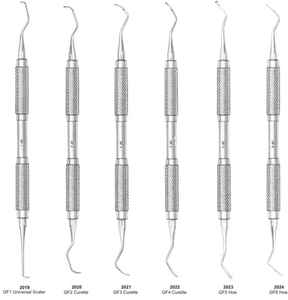 Curetas manuales GoldMan con mango hueco Gracey Raspadores dentales para planificación de raíces Base de instrumentos quirúrgicos - Product Image 2