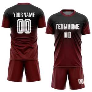 Camiseta de Fútbol Personalizada de Poliéster Sublimado, Uniforme de Fútbol de Entrenamiento Económico de 1990, Conjunto de Uniforme de Fútbol para Hombre - Product Image 1