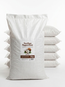 Litière pour chat écologique en blé propre et moelleux, parfum noix de coco, granulés naturels agglomérants pour chats, rongeurs et lapins 70L - Product Image 6