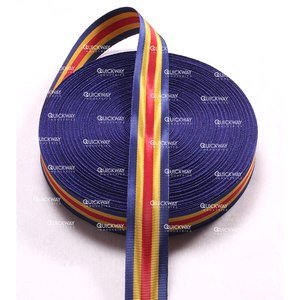 Cinta de Medalla de la Orden DE LA Corona de 38mm Cinta de medalla de premio ceremonial con logotipo del cliente aceptable personalizada - Product Image 5