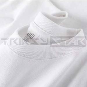 เสื้อยืดคอกลมแขนสั้นสำหรับทุกเพศ, เสื้อยืดผ้าฝ้าย100% คอกลมแขนสั้น M-4XL สไตล์เกาหลีฤดูร้อน - Product Image 5