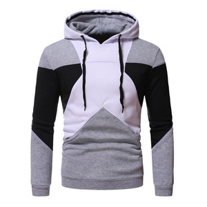 Pulls à capuche d'hiver pour hommes New Style Street Wear avec impression par transfert de chaleur Vente en gros teinte unie - Product Image 1