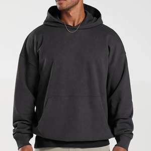 Sudadera Unisex Personalizada de Alta Calidad, 400g, Gruesa, 100% Algodón, Felpa Francesa, Estilo Holgado, Hombros Caídos, Lisa, Sin Forro, Transpirable - Product Image 5