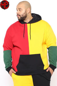 Chándal personalizado Flare Baggy Stacked Sweat Pant Sweatsuit Pullover Fleece Oversized Streetwear Sudadera con capucha y conjunto de pantalones de chándal - Product Image 3