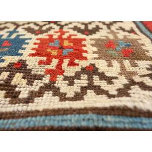 Alfombras de Lana Anudadas a Mano Aalam Ivory con Patrón Geométrico Paem-92 para Sala de Estar, Pasillo, Entrada, Diseño Rectangular Tipo Rompecabezas para Adolescentes - Product Image 3