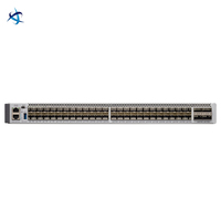 Switch C9500-48Y4C-A de 48 Puertos 25G SFP28, 4 Ranuras 100G QSFP28, Solución de Red de Fibra Ethernet Gestionada de Nivel 3 para Empresas