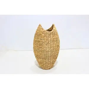 Desain Kreatif vas untuk meja pernikahan Vietnam pantai air Hyacinth Pot bunga paket OEM di Artex Dong Thap pabrik