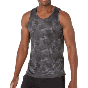 Débardeur personnalisé à quantité minimale de commande bas respirant nouveau design pour hommes en vente en ligne dernière arrivée vêtements de fitness débardeur de haute qualité pour hommes 2026 - Product Image 1