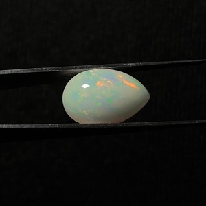 Poire Cut Ethiopien Welo Opal- 14.5*20.5MM Rainbow Fire Pierre en vrac pour la fabrication de bijoux - Product Image 3