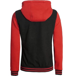 Chaqueta universitaria vintage unisex para mujer, Chaqueta larga de otoño e invierno con estampado de soplo de talla grande, diseño de letras de color en contraste - Product Image 4