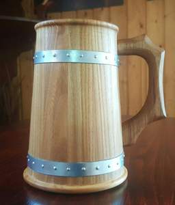 ELEVATE POPULAR ASSURING Tasse en bois de qualité supérieure Design moderne Parfait pour le thé, le café, le vin et la bière de Falak - Product Image 3