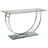 Dernière table basse rectangulaire moderne de luxe en acier inoxydable table centrale en verre trempé table console pour la décoration d'hôtel à la maison