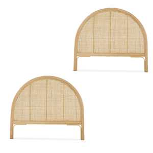 Tête de lit en rotin naturel durable, mobilier de chambre à coucher en cannage tissé écologique, design artisanal, vente en gros en provenance du Vietnam - Product Image 2