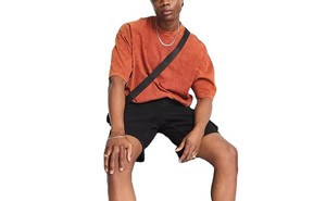 Short Sleeve T Shirt for Men Custom Men's <b>Acid</b> Wash T-Shirt High Quality Cotton Fitness with <b>Drop</b> Shoulder Streetwear Wholesale - Product Image 2