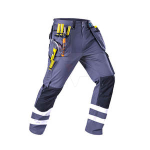 Pantalon de travail léger et respirant pour homme Vêtements de travail décontractés à 8 poches avec caractéristiques imperméables et ignifuges - Product Image 1