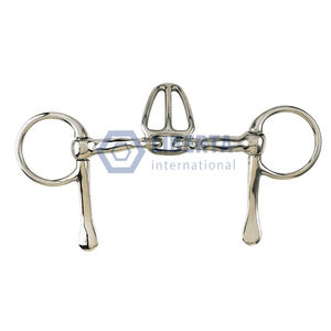 Alta calidad equitación ecuestre Western Snaffle Horse Bit Horse Snaffle Bit Acero inoxidable Horse Snaffle Bits Veterinary - Product Image 2