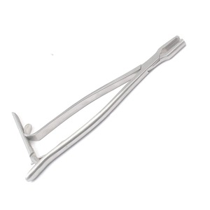 Gran oferta, fórceps de sujeción de hueso Kern de acero inoxidable de 19cm, trinquete Manual, instrumentos quirúrgicos ortopédicos, cirugía ósea aprobada por CE - Product Image 1