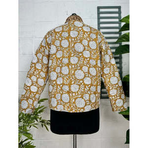 Autumn Winter Silk <b>Quilted</b> Reversible Jacket Soft Lightweight with Perfect Warmth Finished Processing - Product Image 6