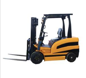 Montacargas de 3 toneladas con mástil de 3 etapas, batería eléctrica de plomo-ácido, elevación de 6 metros, desplazador lateral hidráulico, neumáticos macizos, operación sentado, tracción total (AWD) - Product Image 2