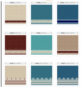 Alfombra de Oración Adiva para Mezquita, Diseño Floral Moderno, Pelo Alto Acolchado, Base de Yute, Estilo Turco Gaziantep, Modelo Adiva 11 - Product Image 1