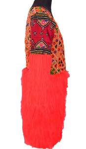 เสื้อแจ็กเก็ตสไตล์โบโฮขนสวยสไตล์วินเทจ,เสื้อแจ็กเก็ตสำหรับสวมใส่ในฤดูหนาวเป็นชุดที่มีคลาสสำหรับผู้หญิงขนสัตว์เทียม - Product Image 2