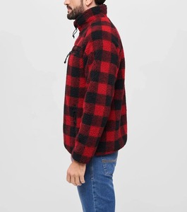 Chaqueta de lana holgada para hombre, chaqueta de invierno, ropa de abrigo ligera y elegante, hecha a medida para la moda moderna, cuello levantado, logotipo frontal - Product Image 2