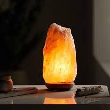 Lámpara de sal de roca del Himalaya de la mejor calidad, decoración de luz Natural tallada para el hogar, oficina, venta al por mayor, precio bajo, artesanías naturales de Pakistán - Product Image 2