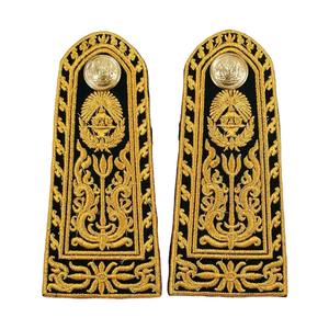 Épaulettes tactiques de luxe de haute qualité, broderie, garniture en dentelle à coudre, uniformes formels, couleur de tissu personnalisable - Product Image 1