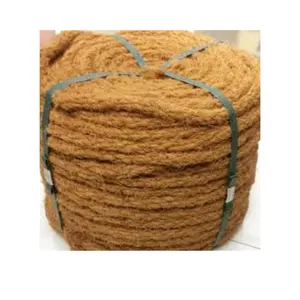 Good Handicraft Wholesale Traditional rope Style Coir Rope Custom Size Natural Coconut product - Rope roll