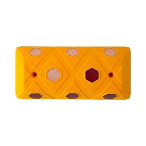 Lot de 100 marcages routiers rectangulaires Muslera en polycarbonate blanc réfléchissant pour la sécurité et l'avertissement routiers - Product Image 4