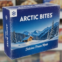 Boîte d'emballage personnalisée pour biscuits et snacks, en forme de livre, rigide et recyclable, avec pelliculage mat, gaufrage, revêtement UV et pelliculage brillant photo