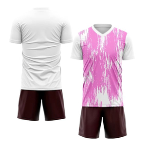 Camiseta de fútbol para adultos de alta calidad nombre/Número/logotipo personalizado transpirable de secado rápido 100% poliéster cómodo Top para fútbol - Product Image 3