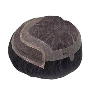 วิกผมแท้แบบโมโนฟรอนท์เลซ ผมจีนแท้ เวอร์จิ้นเรมี่แฮร์  แบบต่อผม  แบบผมตรงหยิก  แบบผมลอนน้ำ  แบบผมลอนลึก สี 1b+เทา น้ำหนัก 40-80 กรัม - Product Image 3