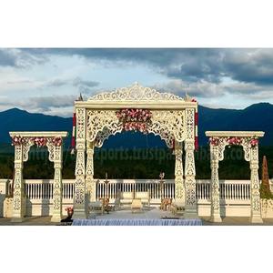 ศาลาบอลลีวูดกลางแจ้งขนาดใหญ่สำหรับงานแต่งงานในสหรัฐอเมริกา ศาลาฮินดูสำหรับงานแต่งงาน ขายส่ง ผู้ส่งออก ศาลาสำหรับงานแต่งงานอินเดียใต้ ลายดอกบัว - Product Image 1