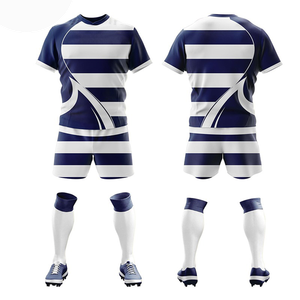 2022 Men's Top Selling Rugby Uniform <b>Set</b> Breathable and Stylish Full Printed Good Design Rugby Uniform Top - Product Image 5