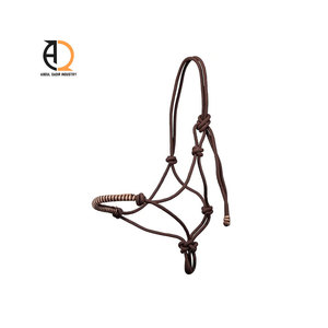 Harnais pour cheval en cuir renforcé et quincaillerie en laiton, réglable et confortable pour un usage quotidien - Product Image 3