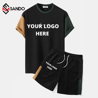 Pantalones Cortos Deportivos de Verano para Hombre, de Alta Calidad, Transpirables, de Secado Rápido, Tela de Algodón Resistente, Logotipo Personalizado, Conjunto Informal con Estampado