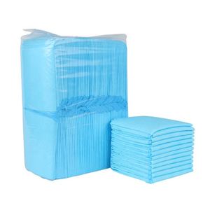 Tapis d'apprentissage pour chiots en polymère jetable super absorbant et imperméable à séchage rapide pour animaux de compagnie - Product Image 1