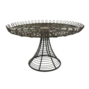 Oval Wire <b>Storage</b> Basket Single Tier Industrial Style Rust Resistant Standing Type for Living Room Sundries Holders - Product Image 2