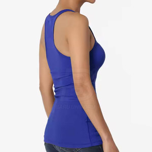 Venta directa de fábrica, camiseta sin mangas de alta calidad para mujer, camiseta sin mangas transpirable informal para ejercicio de gimnasio - Product Image 5