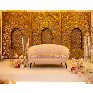 Mehndi & Sangeet Event Setup For Australia Weddings UK Wedding Decorations Traditional <b>Backdrop</b> <b>Frames</b> Customized Moroccan Lamps - Product Image 3