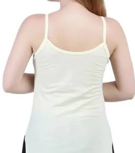 Camisole en tricot multicolore pour femmes, écologique, séchage rapide, respirante, légère, en coton uni, facile à porter - Product Image 2