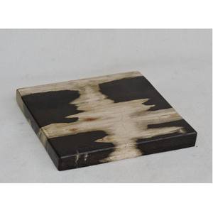 Vente directe en usine sous-verre en bois pour boissons sous-verre en résine époxy tapis de tasse en bois thé café sous-verre forme personnalisée dernière conception - Product Image 6