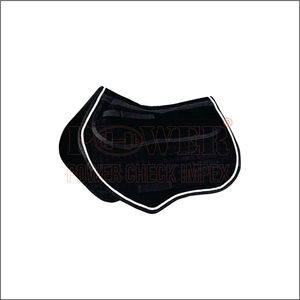 Vente en gros de tapis de selle dernier style tapis de selle en tissu matelassé de haute qualité pour cheval tampons de remplissage en polaire polyester - Product Image 1