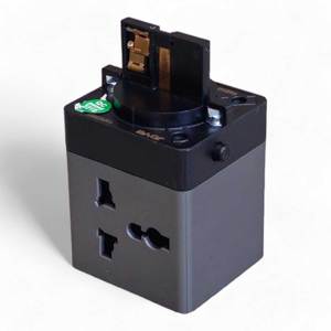 Prise de courant encastrable pour table de conférence avec rail coulissant - HOEDG005 - Product Image 1